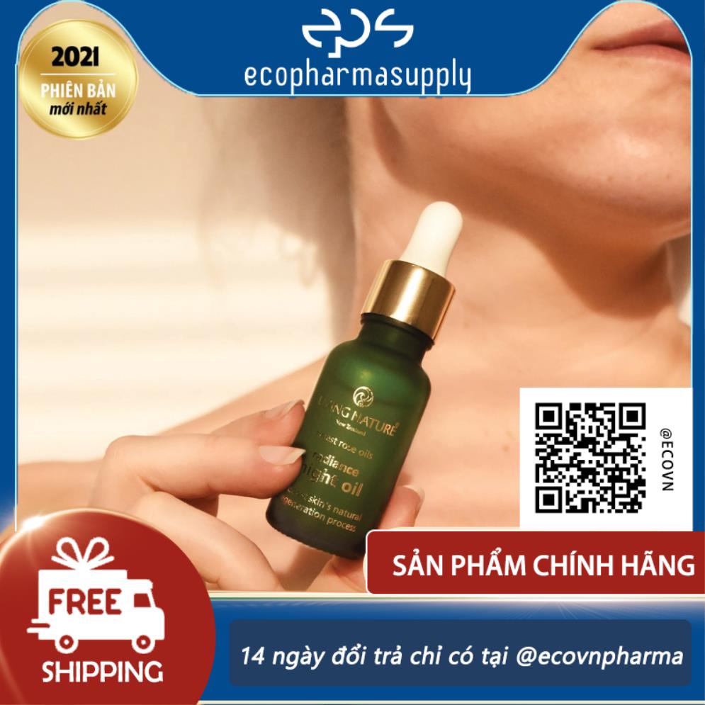 [Mẫu mới] Dầu dưỡng da Living Nature Radiance Night Oil 18ml | BigBuy360 - bigbuy360.vn