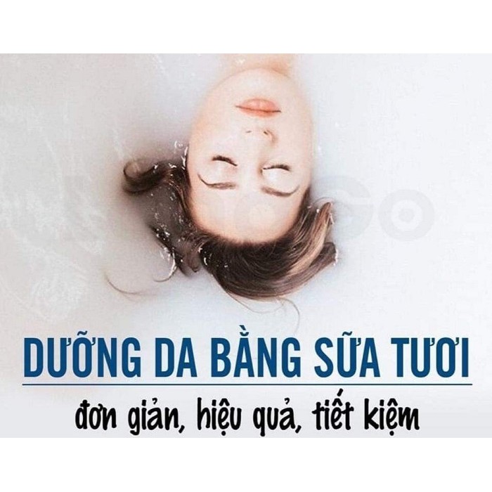 100 hũ sữa tươi không đường mini dưỡng da, pha cafe, milo, cafe, ...