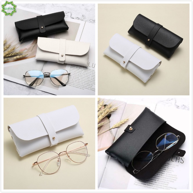 Hộp da mềm đựng mắt kính thiết kế nhỏ tiện lợi