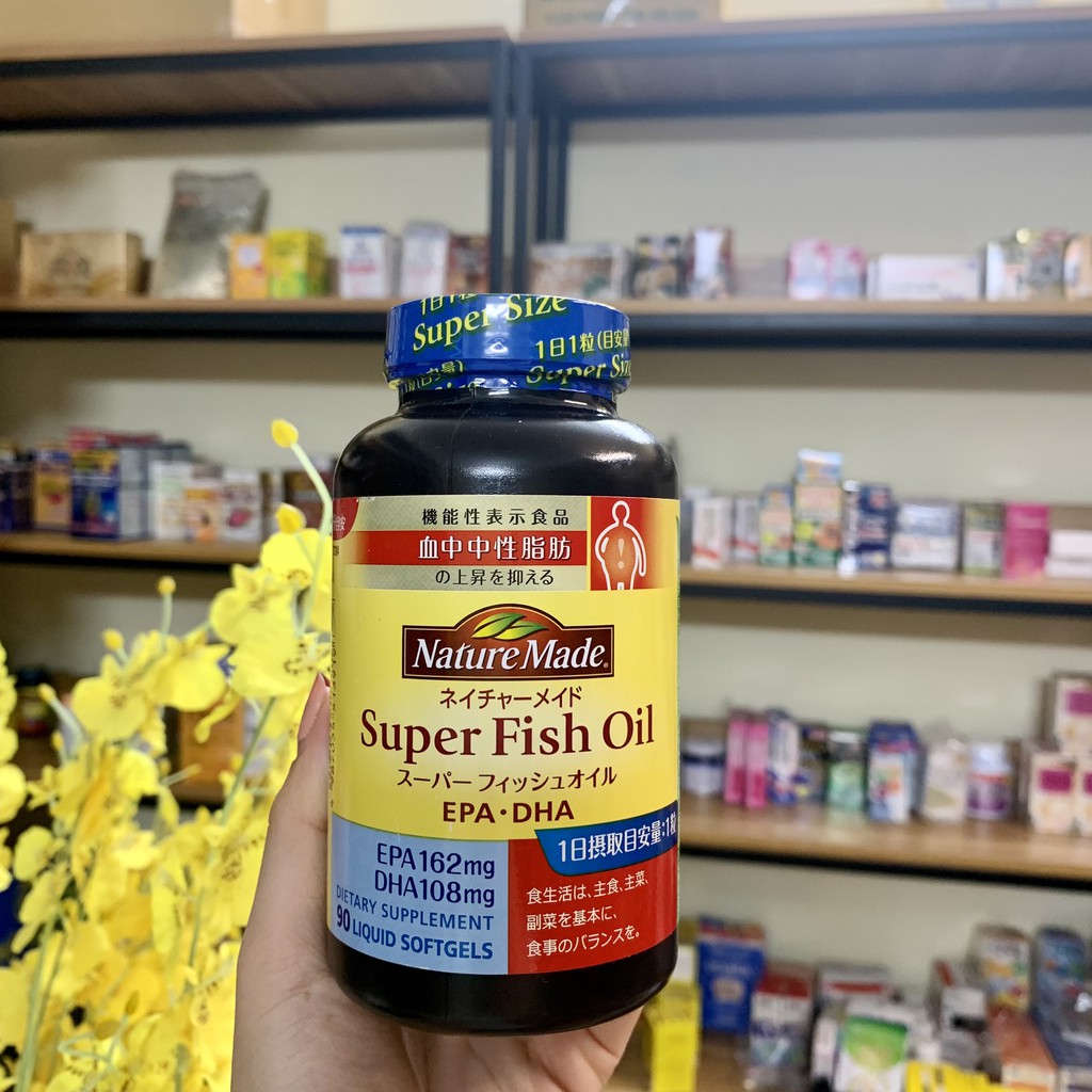 Dầu cá Fish oil Nature Made Nhật Bản
