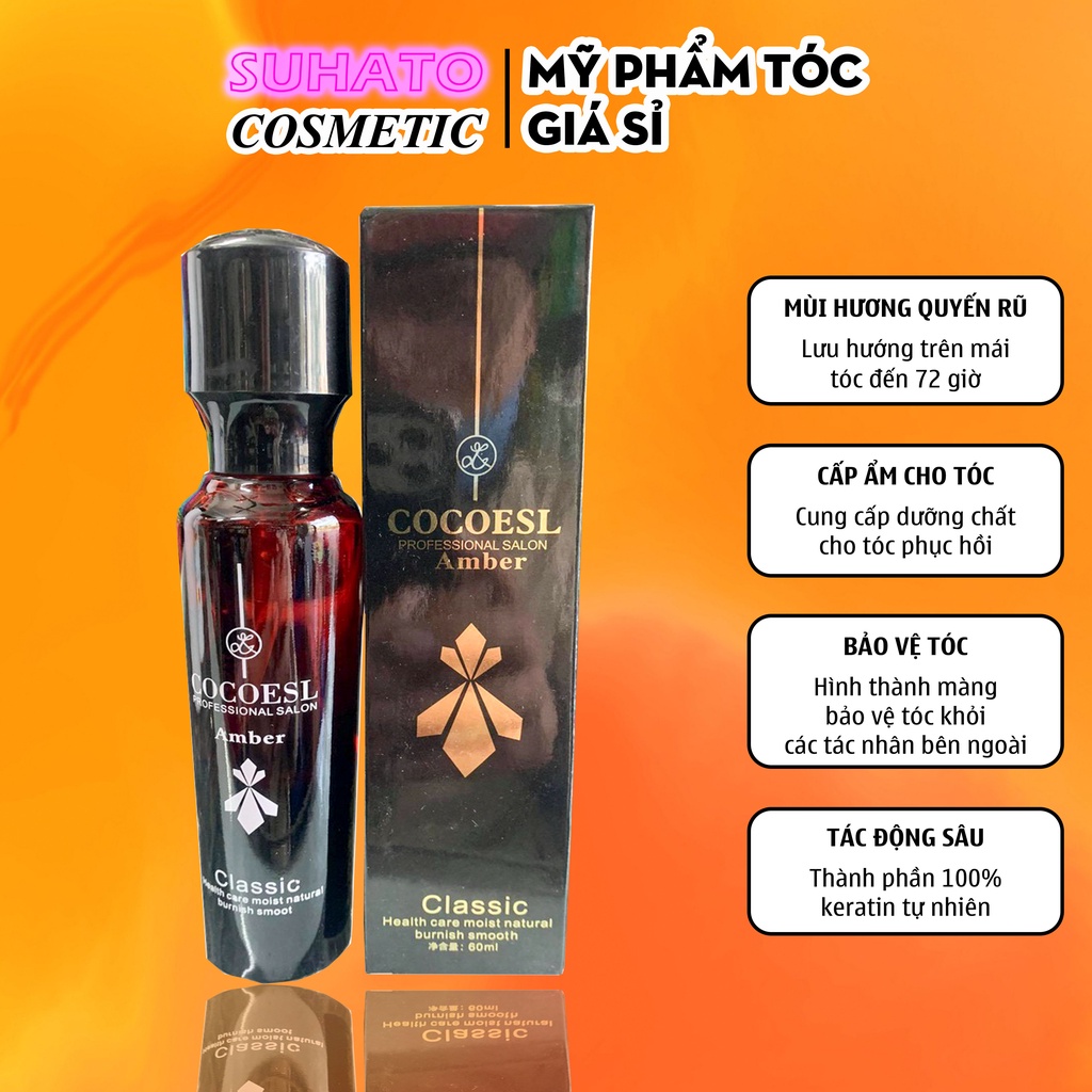 Tinh Dầu Dưỡng Tóc Hương Nước Hoa COCOESL NOIR Loại 80ml CT35