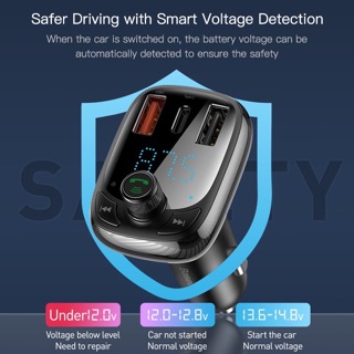 Tẩu sạc Bluetooth Baseus 5A dành cho xe hơi