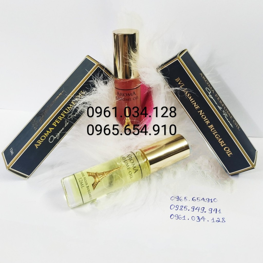 BVL JASMIN NOIR cho nữ tinh dầu lăn mini 12ml - JASMINE NOIR BULGARI OIL