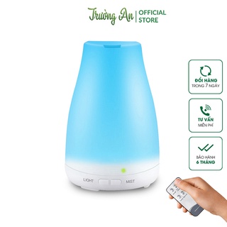 Máy phun sương tạo ẩm, MKT1928 Ngọc Tuyết 220ML, có điều khiển, hết nước tự tắt, đèn led 7 màu, bảo hành 6 tháng