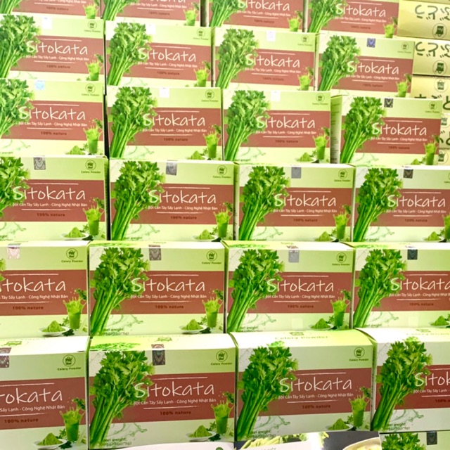 Bán sỉ Combo 10 Hộp Cần tây sitokata + tặng 10 bình nước + cẩm nang chính Hãng F99 | BigBuy360 - bigbuy360.vn