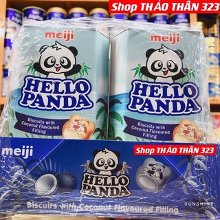 Bánh Gấu HELLO PANDA meiji 50g (Vị Dâu, Vị Kem Sữa, Vị SôCôla)