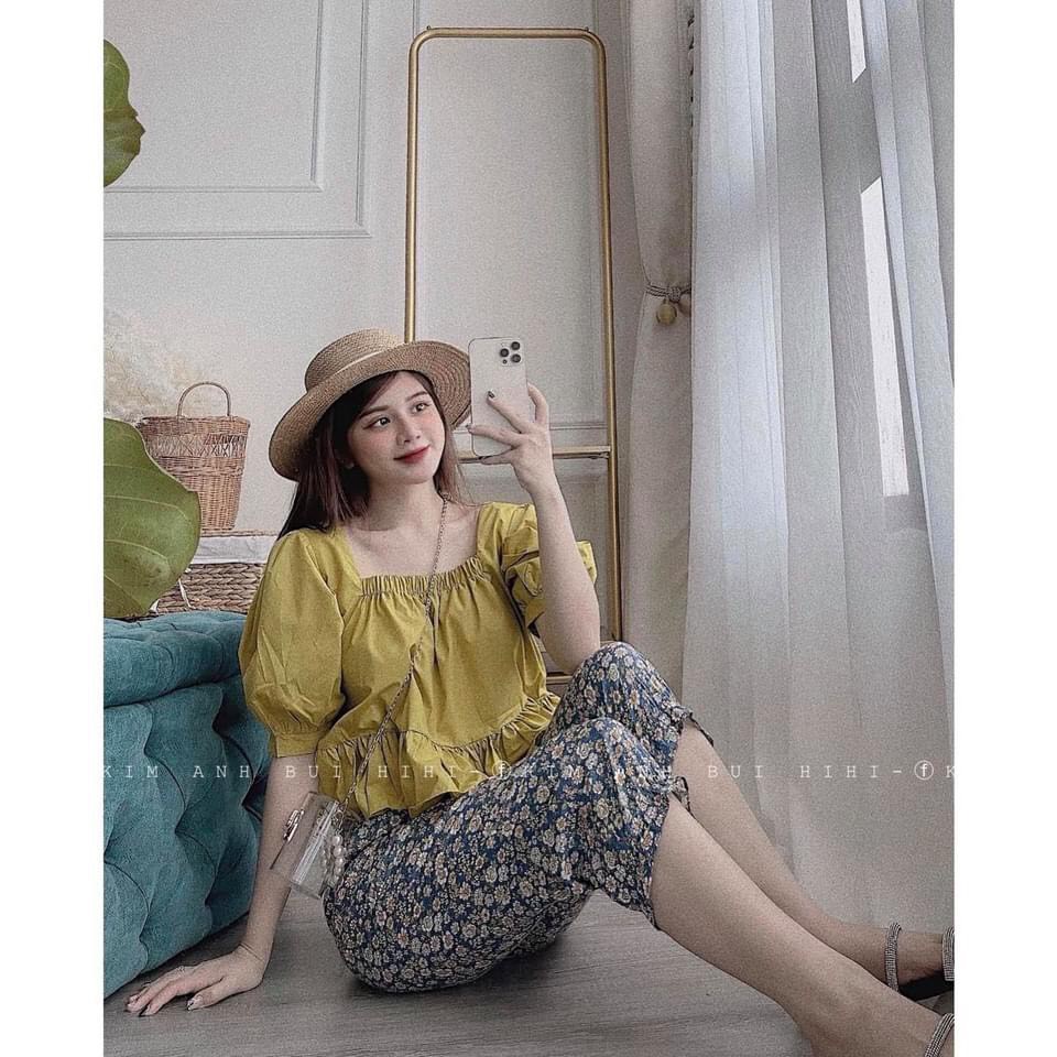❤ Set quần áo mặc nhà chất thô mềm