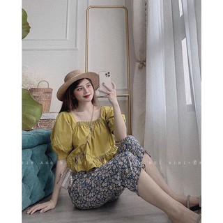 ❤ Set quần áo mặc nhà chất thô mềm