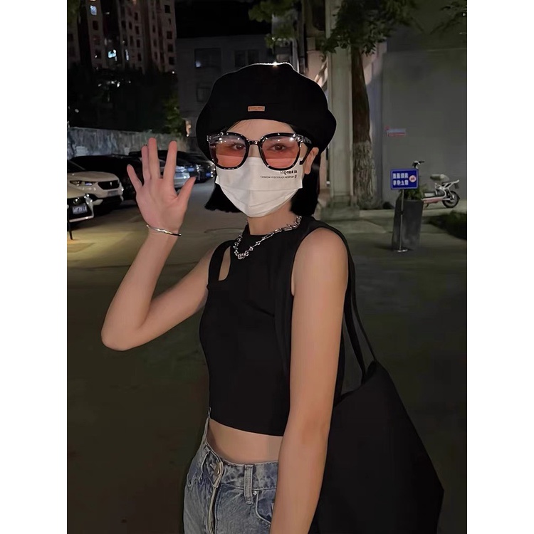 Áo Croptop Ba Lỗ Giọt Nước - Tharo Clothing - [AO58]