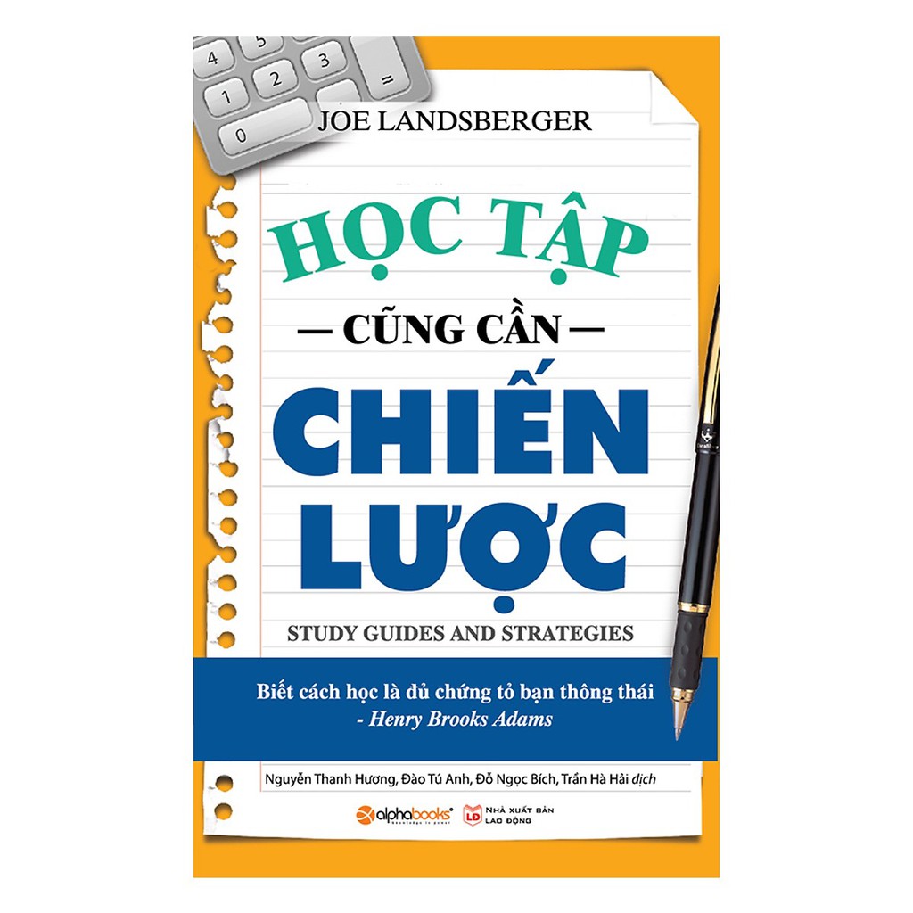 Sách - Học tập cũng cần chiến lược