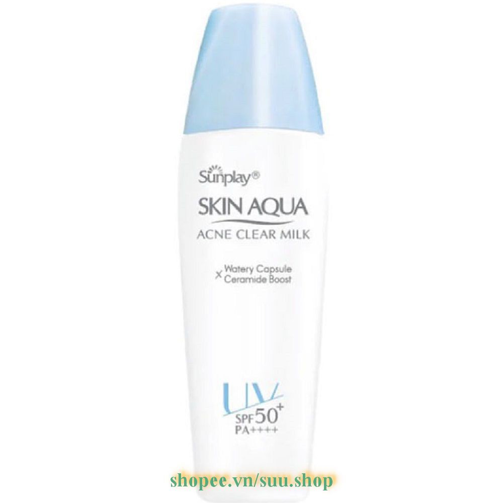 Sữa Chống Nắng 25G Sunplay Skin Aqua Acne Clear SPF 50+ PA++++ Dưỡng Da Ngừa Mụn, suu.shop Cam Kết 100% Chính Hãng. | BigBuy360 - bigbuy360.vn