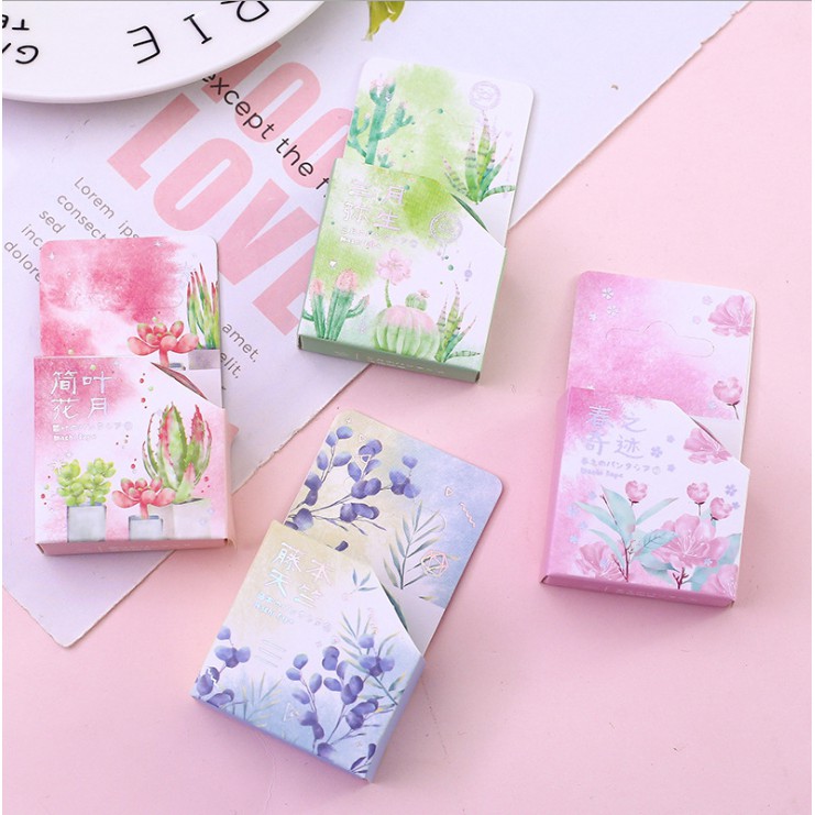 Washi tape - Băng Dính Trang Trí nhiều họa tiết siêu xinh ( ảnh tự chụp )