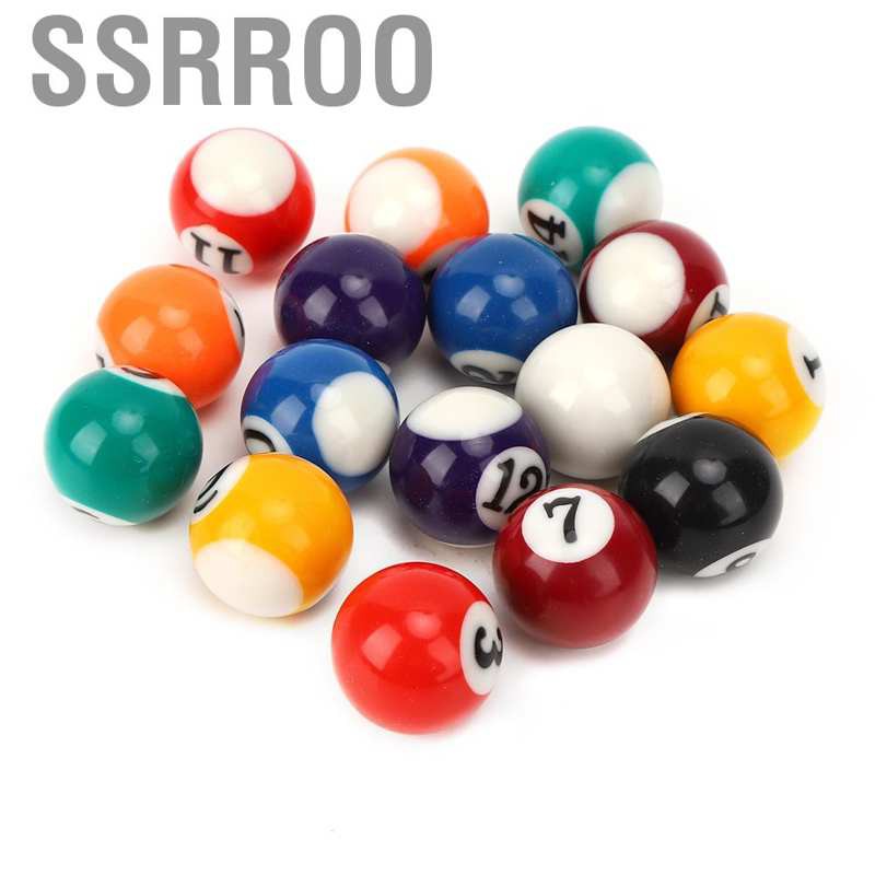 Set 16 Quả Bóng Bida Mini 2.5cm Thân Thiện Với Môi Trường Cho Bé