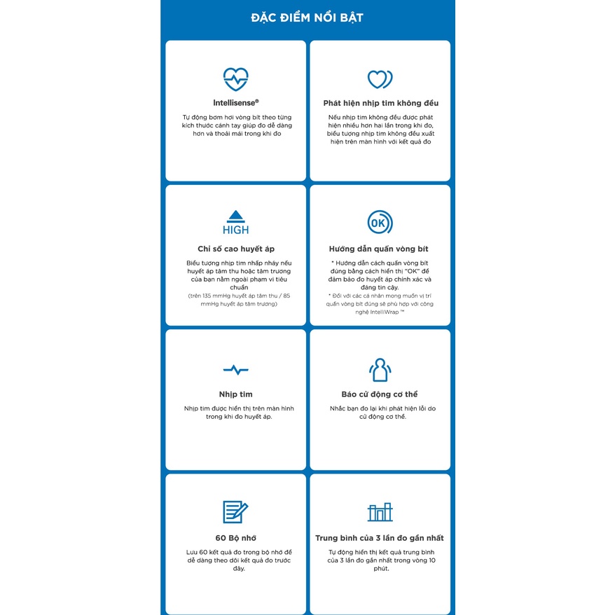 Máy Đo Huyết Áp OMRON HEM-7156T-A Kèm Adapter Chính Hãng -Kết Nối Điện Thoại- IntelliSense