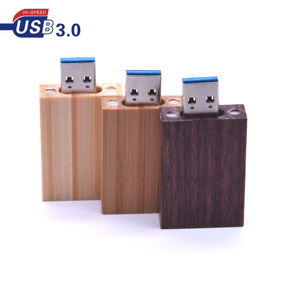 Usb 3.0 Dung Lượng 8GB 16GB 32GB 64GB Bằng Gỗ In LOGO Tùy Chỉnh Độc Đáo