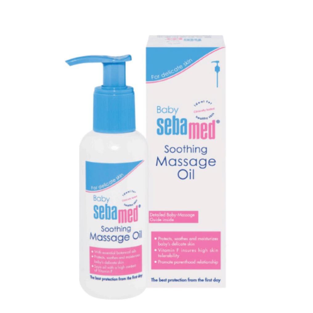 TINH DẦU MASSAGE TRẺ EM SEBAMED pH5.5 - ĐỨC -150ML