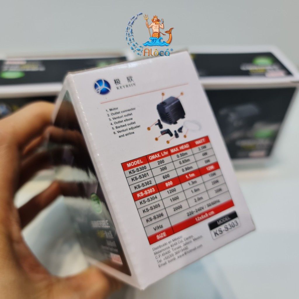 Máy bơm bể cá cảnh KeySin KS-S303