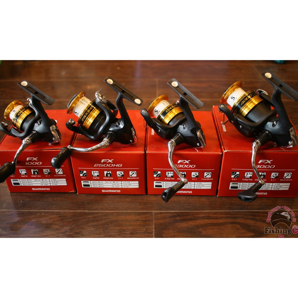 Máy đứng câu cá giá rẻ Shimano FX