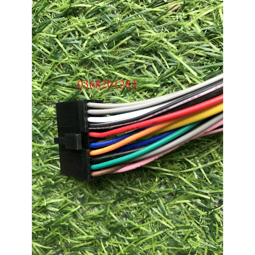 Dây Rắc Nguồn, Âm thanh, Cho Đầu CD và DVD ô tô - 20 pin  và rắc cái Toyota