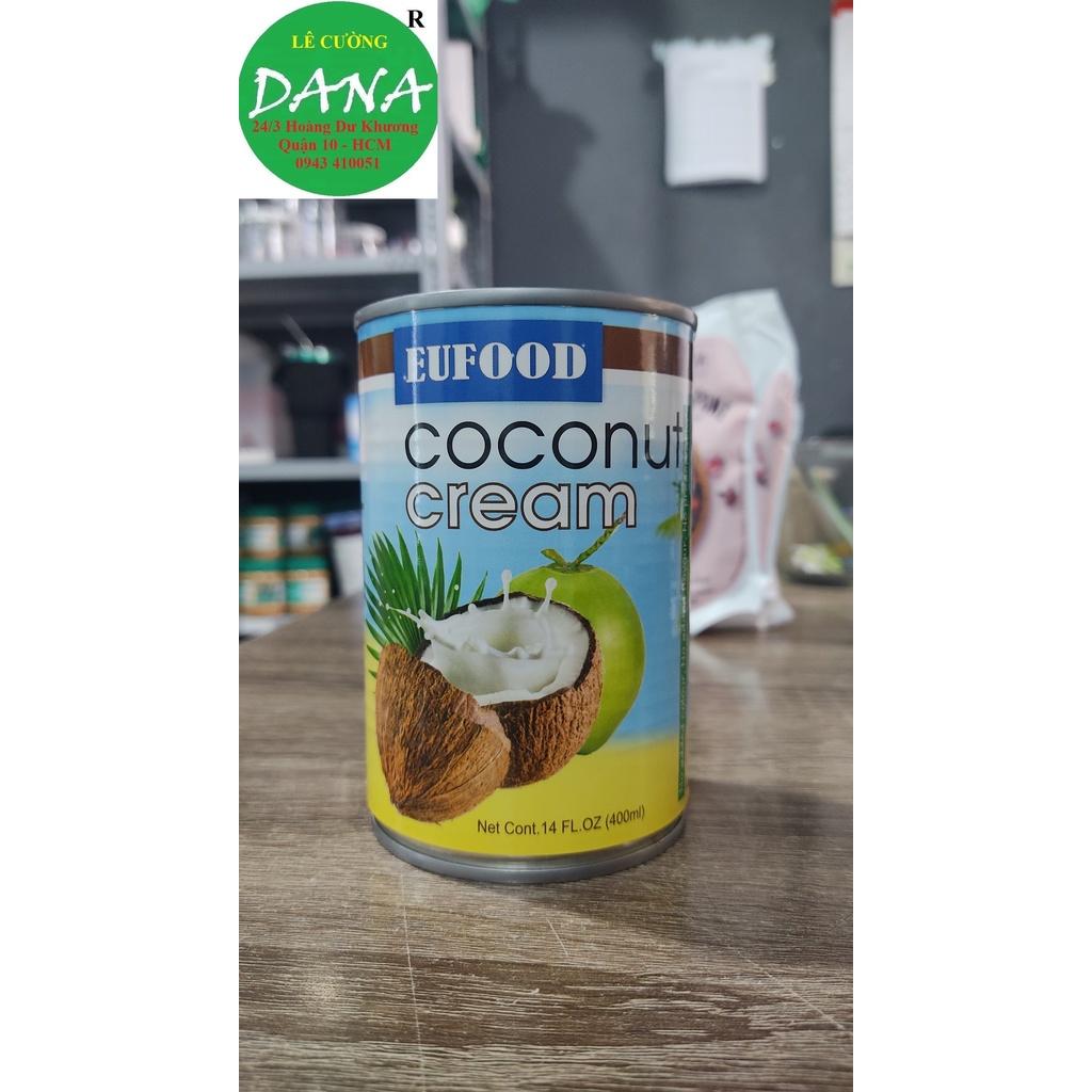 Nước cốt dừa Eufood Thái Lan 400ml