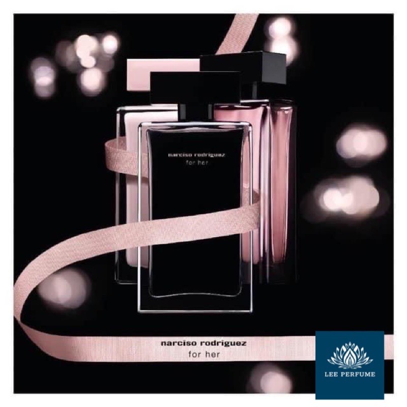 (Chai Thử) Nước Hoa Narciso Rodriguez For Her Eau de Toilette Của Nữ 5ml/10ml/20ml