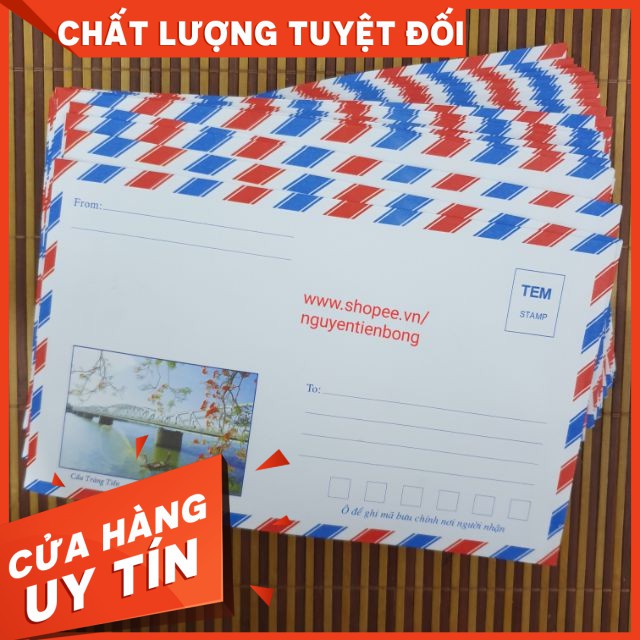 Sỉ 100 phong bì có keo dán sẵn