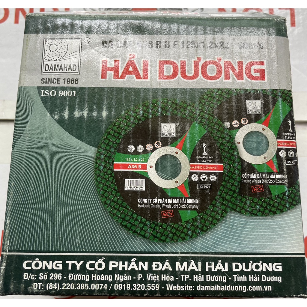 ĐÁ CẮT XANH 1 TẤC 2 125X1.2X22MM HẢI DƯƠNG HÀNG CHÍNH HÃNG CÔNG TY