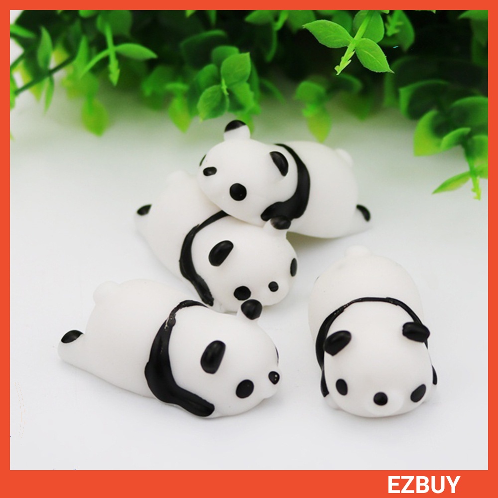 Bộ 2 đồ chơi xốp squishy giảm stress thiết kế hình gấu trúc dễ thương cho bé