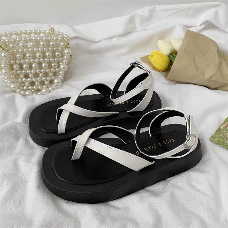 Sandal Nữ , Sandal Ulzzang xỏ ngón dây mảnh đi học , đi chơi phong cách hàn quốc cực đẹp