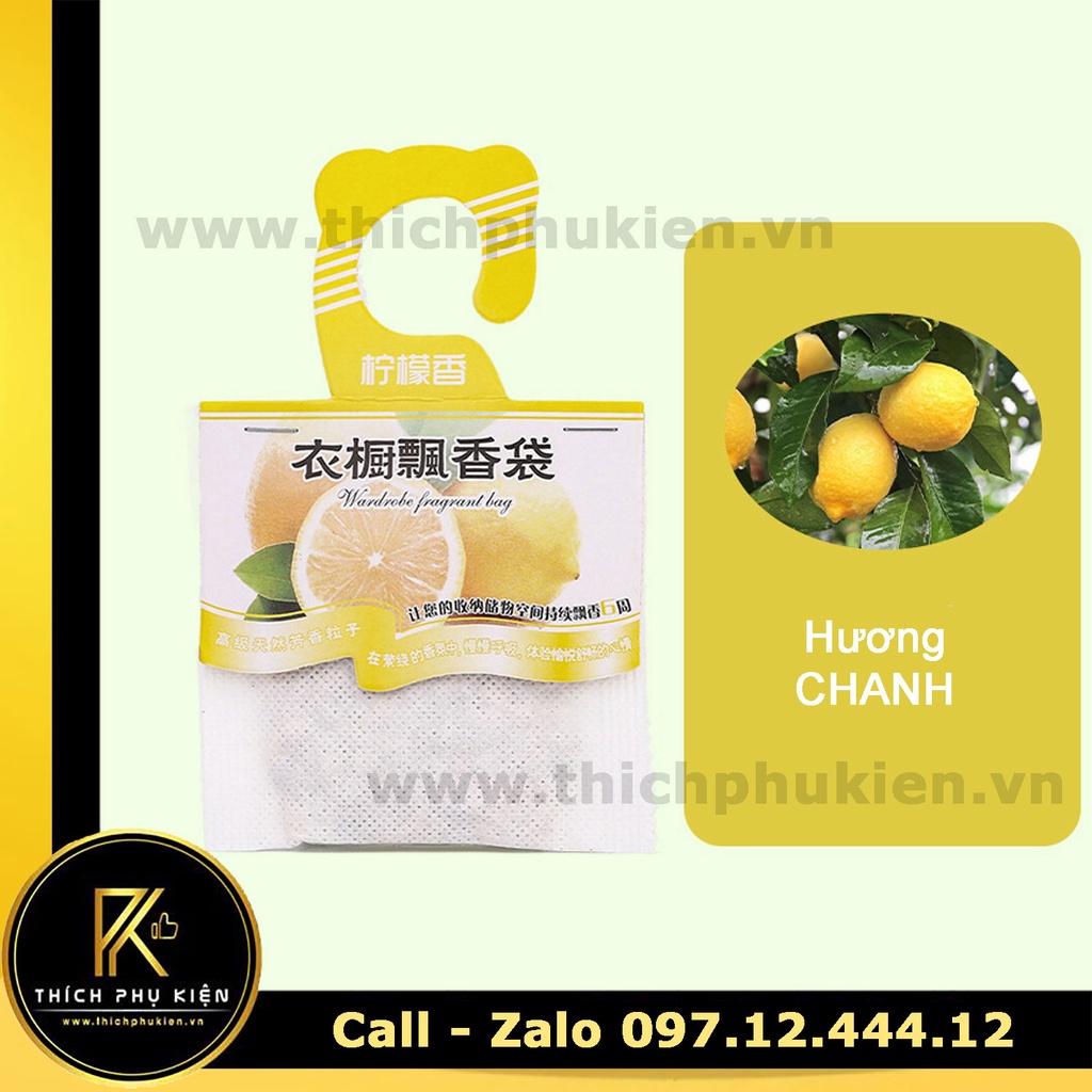 Gói Túi Thơm Thảo Dược Khử Mùi Phòng Ngủ, Tủ Quần Áo, Xe Hơi, Phòng Khách