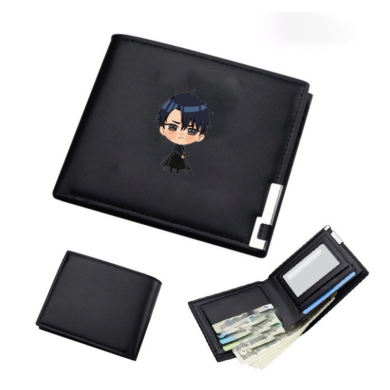 Ví da cầm tay nam nữ in hình Omniscient Reader TOÀN TRÍ ĐỘC GIẢ anime chibi thời trang cá tính