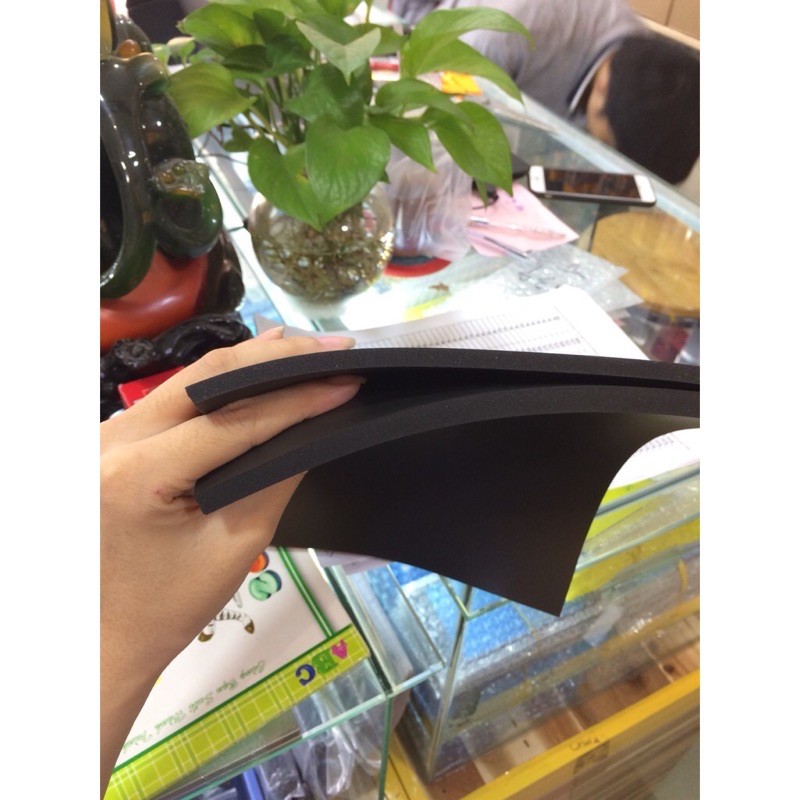 Caosu đen và đỏ lót kỹ thuật ép kính 5li/8li