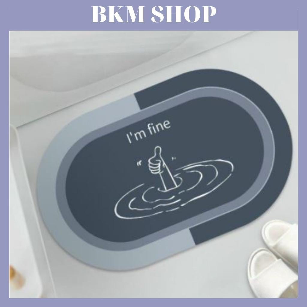 Thảm lau chân silicon -Thảm hút nước siêu thấm - Thảm lau chân chống trơn trượt- Siêu chống thấm-TLC19