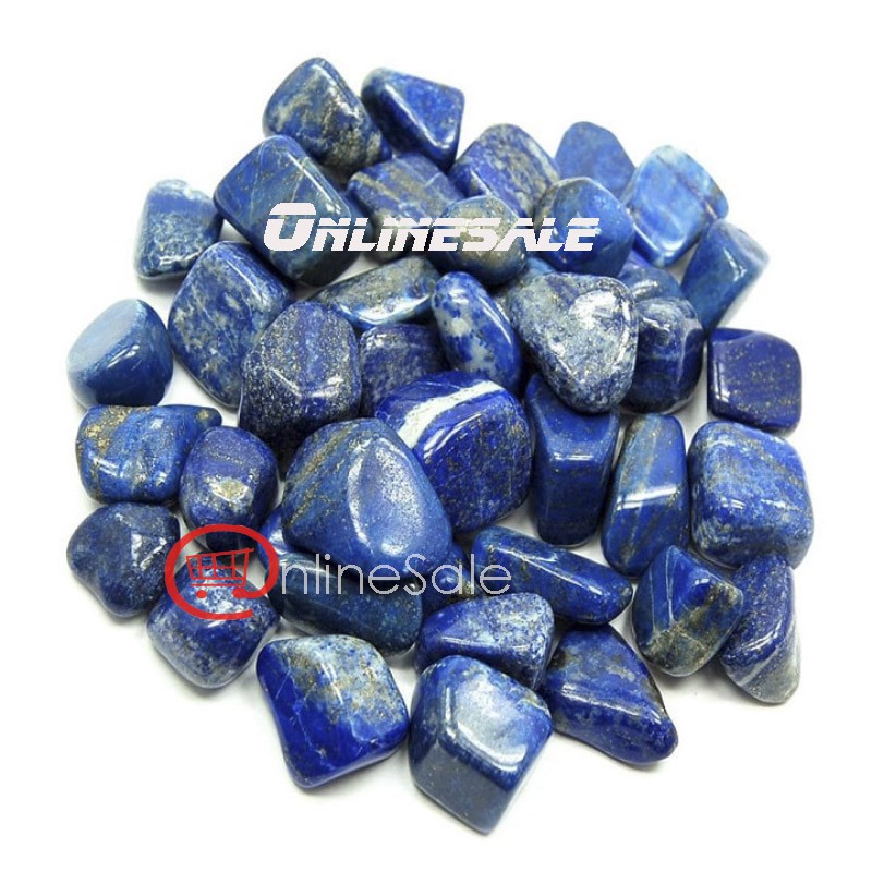 [100g] Vụn Đá Xanh Thiên Thanh Lapis lazuli tự nhiên thanh tẩy đã làm bóng mang năng lượng tích cực