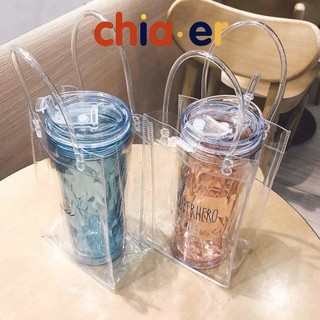 Túi nhựa trong suốt đựng Bình/Ly/Cốc giữ nhiệt Chia.er