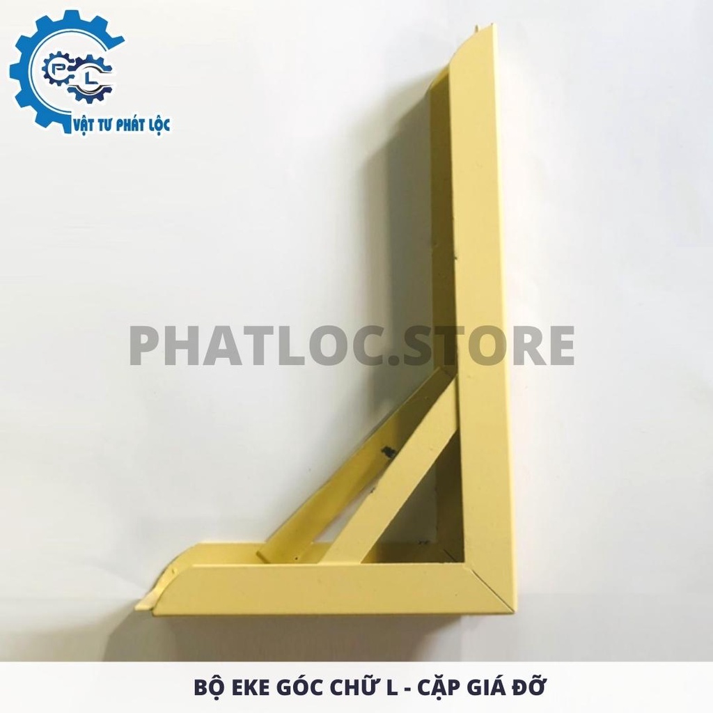 Bộ Eke góc chữ L - Cặp giá đỡ nhiều kích cỡ