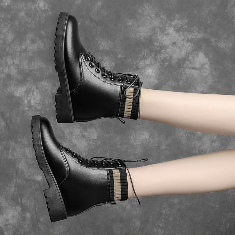 giày boot 👢 Freeship 👢 Giày bốt cổ cao độn đế chuẩn loại 1 xịn full hộp | BigBuy360 - bigbuy360.vn