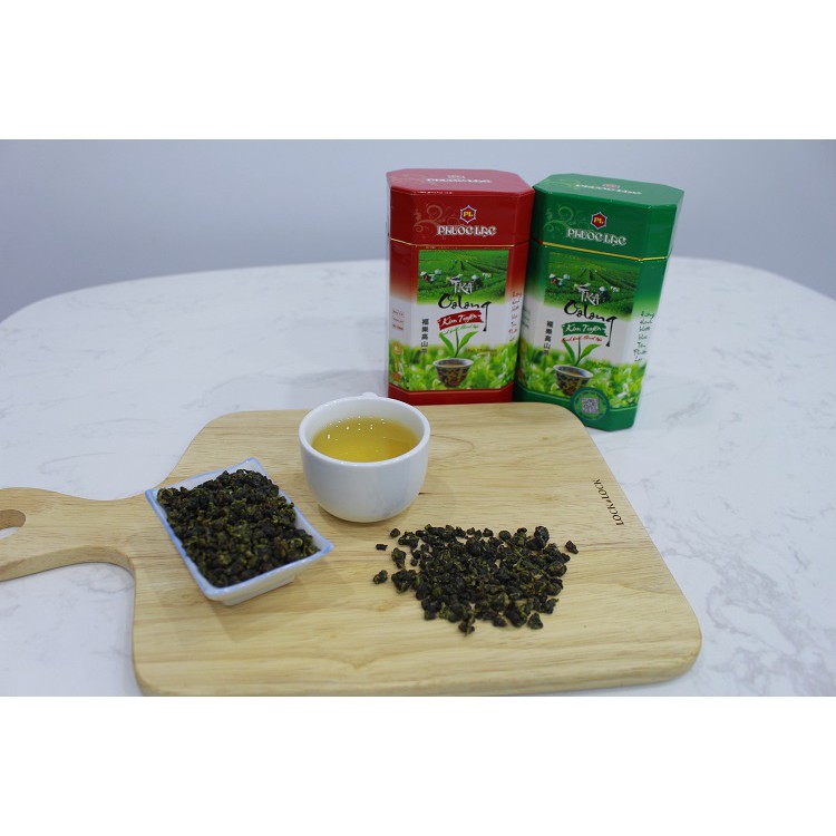 02 Hộp trà biếu cao cấp 250g Trà ô long  Kim Tuyên Phước Lạc (Oolong Tea) | BigBuy360 - bigbuy360.vn