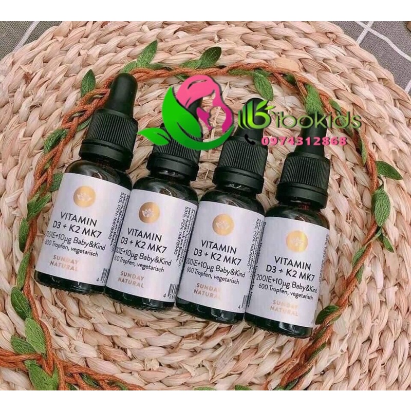 Vitamin D3 K2 MK7 Đức