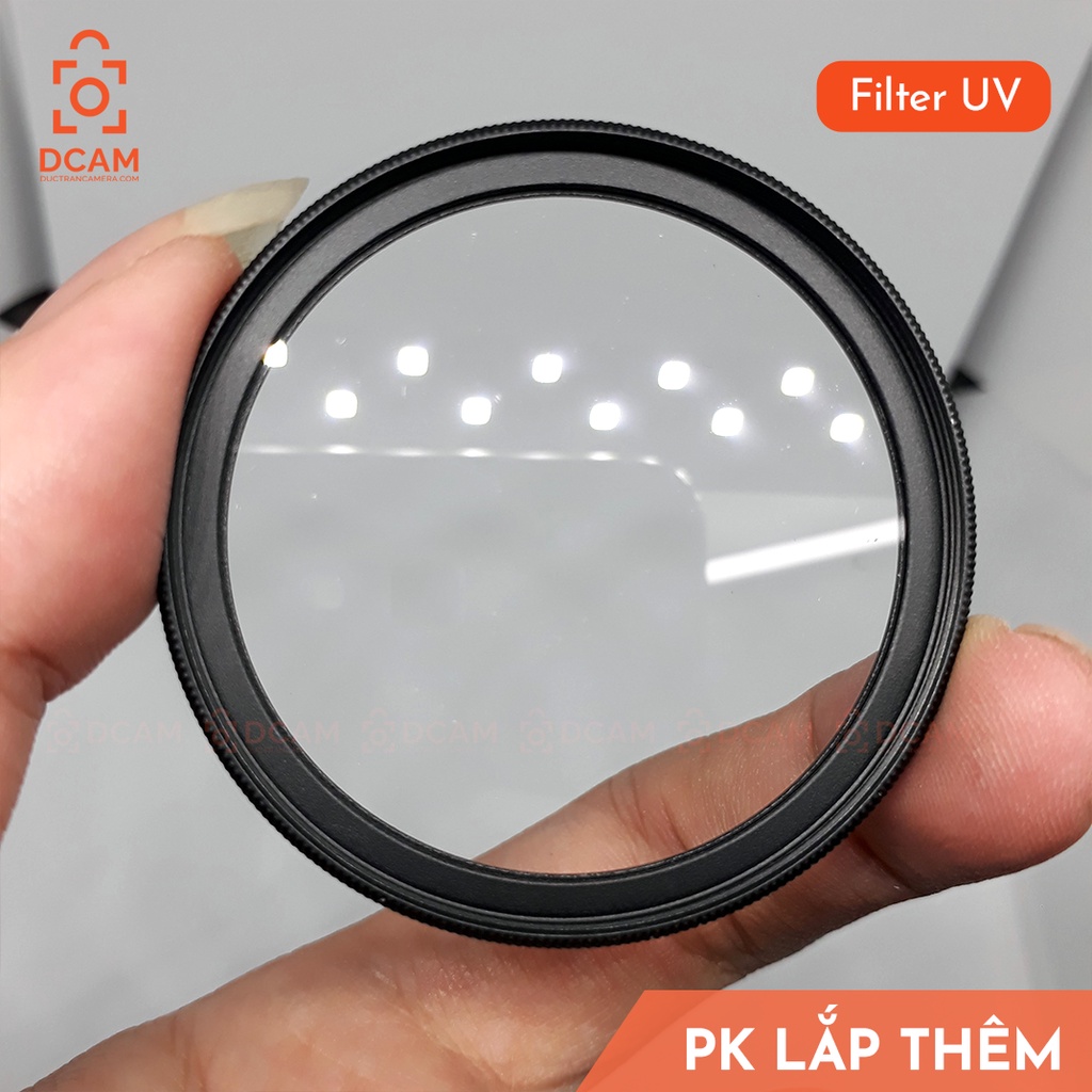 Filter kính lọc UV Cuely phi 40,5mm - 49mm - 52mm [chính hãng]