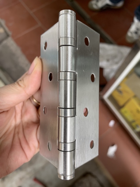 Bản lề lá inox 10cm dày 2 chiếc (inox 304) KIM KHÍ ĐỨC NGUYÊN