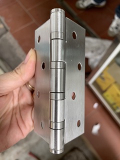 Bản lề lá inox 10cm dày 2 chiếc