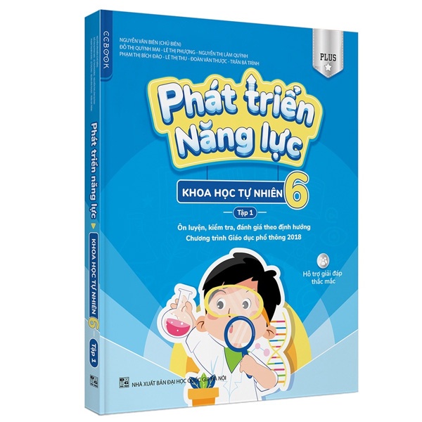Sách Phát Triển Năng Lực Khoa Học Tự Nhiên 6 - Tập 1 (Phiên Bản Plus)