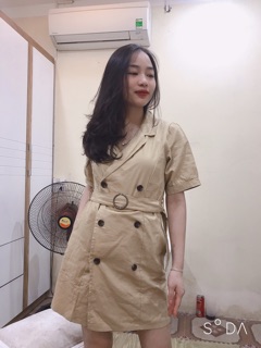 Váy thiết kế màu nude
