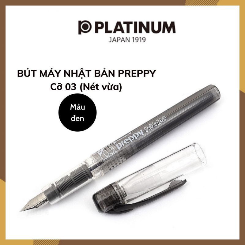 BÚT MÁY  PREPPY 02 - 03 NHẬT BẢN - Bút Máy Học Sinh Cho Bạn mới bắt đầu học viết (Ngòi viết trơn và êm)