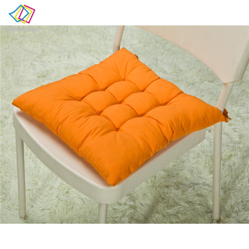 Đệm lót ghế ngồi mềm mại đàn hồi bằng polyester kích thước 41x41cm dùng trong nhà bếp/văn phòng