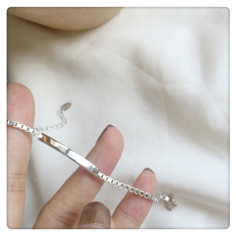 Vòng Đeo Tay Mạ Bạc Thời Trang Hàn Quốc Cá Tính