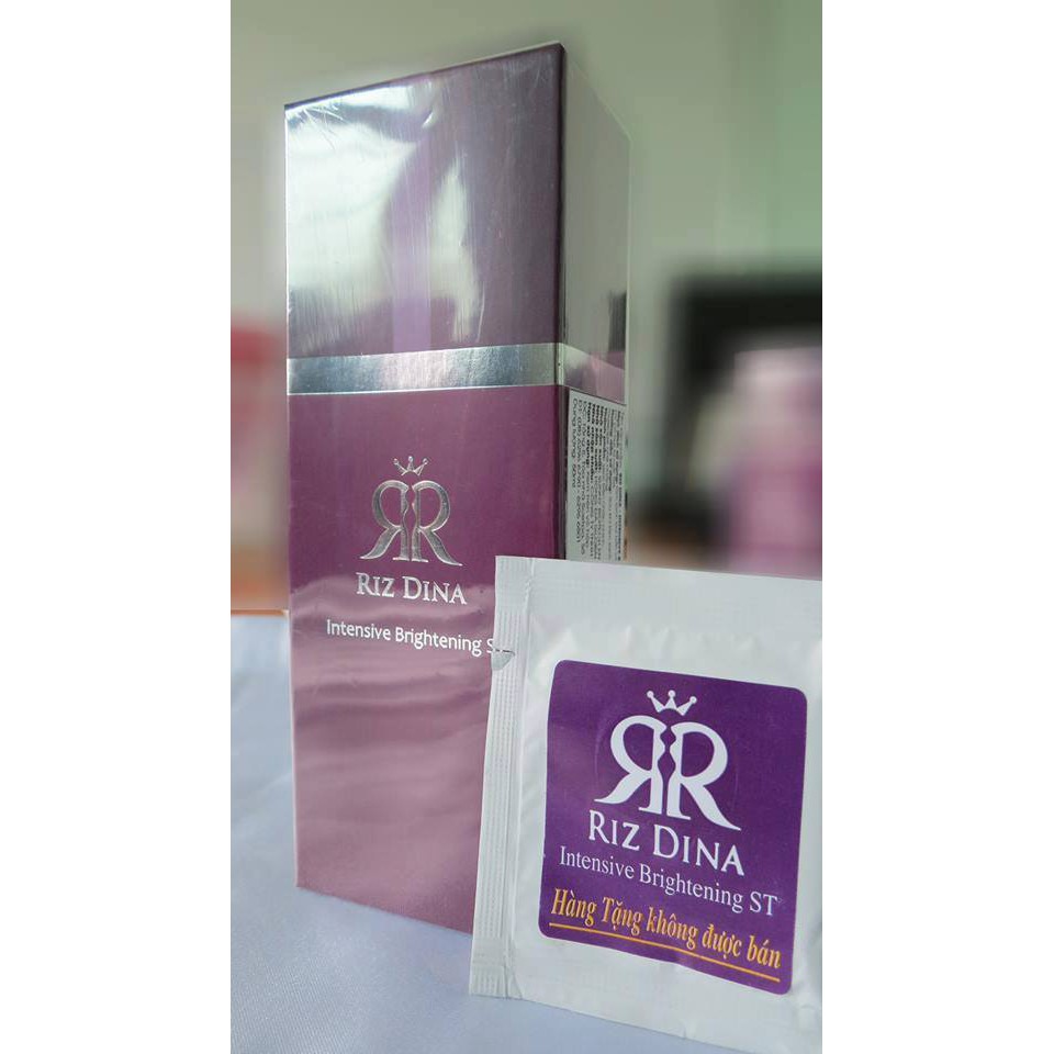 Mỹ phẩm làm đẹp và bảo vệ da Riz Dina Intensive Brightening ST