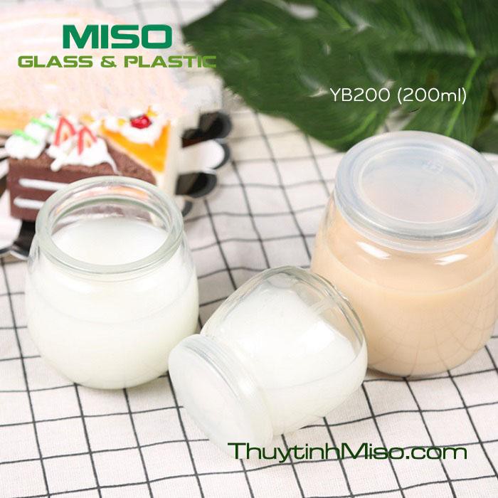 COMBO 10 HŨ LÀM YAOUR ĐỘC LẠ 200ML YB200 MISO