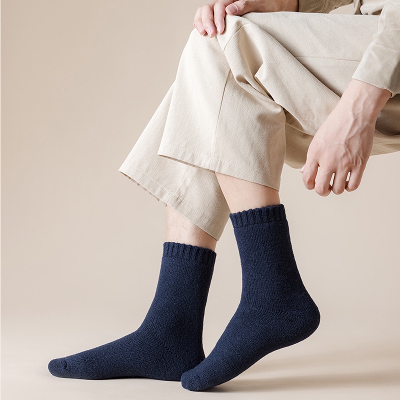 Vớ Giữ Ấm Mùa Đông Dày Dặn Thoải Mái Cho Nam